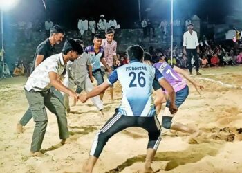देवासी समाज की रात्रिकालीन कबड्डी, खाटोणा गोत्र विजेता