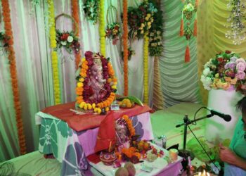 लुणावा में धूमधाम से विराजे गणपति बप्पा