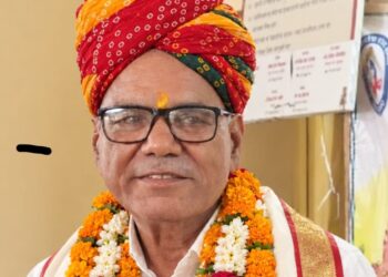 फालना-वरिष्ठ नागरिक सेवा समिति के चौथी बार अध्यक्ष बने गोपाल सिंह चौहान