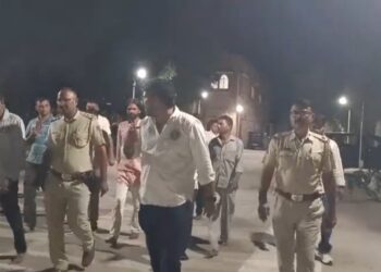 तखतगढ़- पार्षदों की बाड़ाबंदी में पुलिस की दखल अंदाजी का वीडियो हुआ वायरल