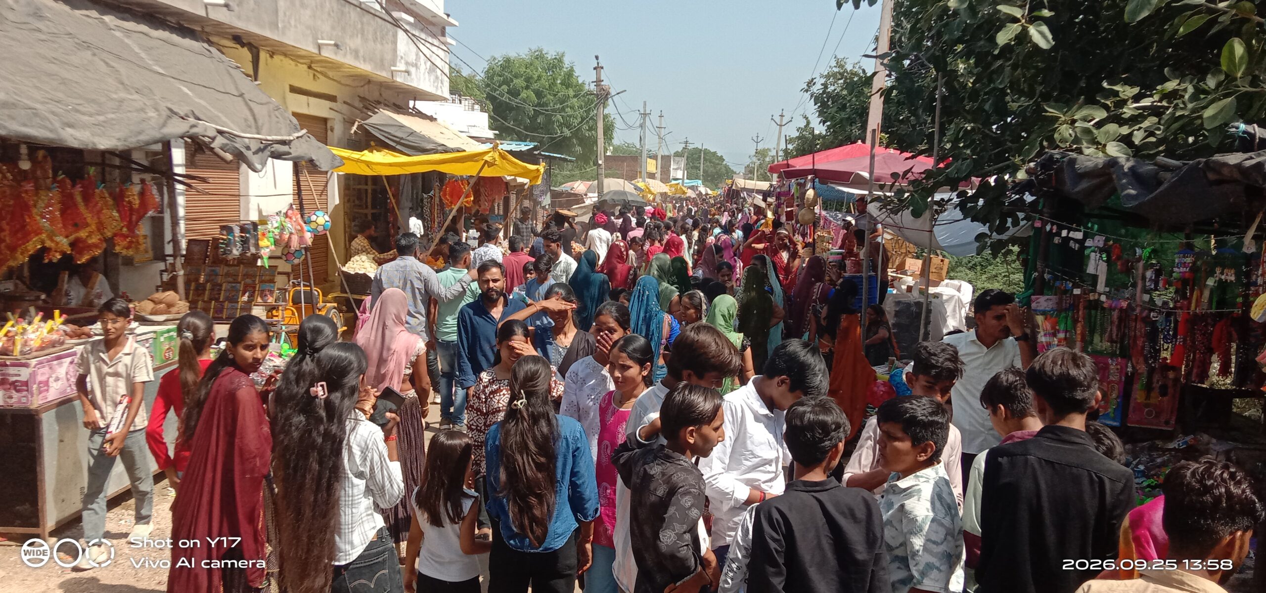 मुंडारा चामुण्डा माता मंदिर में अनंत चतुर्दशी मेला पर उमड़ा आस्था का सैलाब