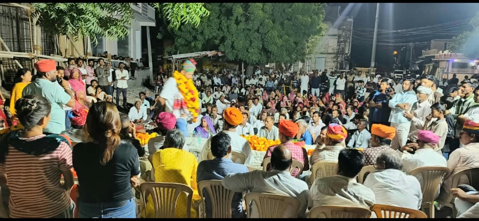 तखतगढ-कांग्रेस व निर्दलीय नव निर्वाचित पार्षदों का सम्मान समारोह आयोजित