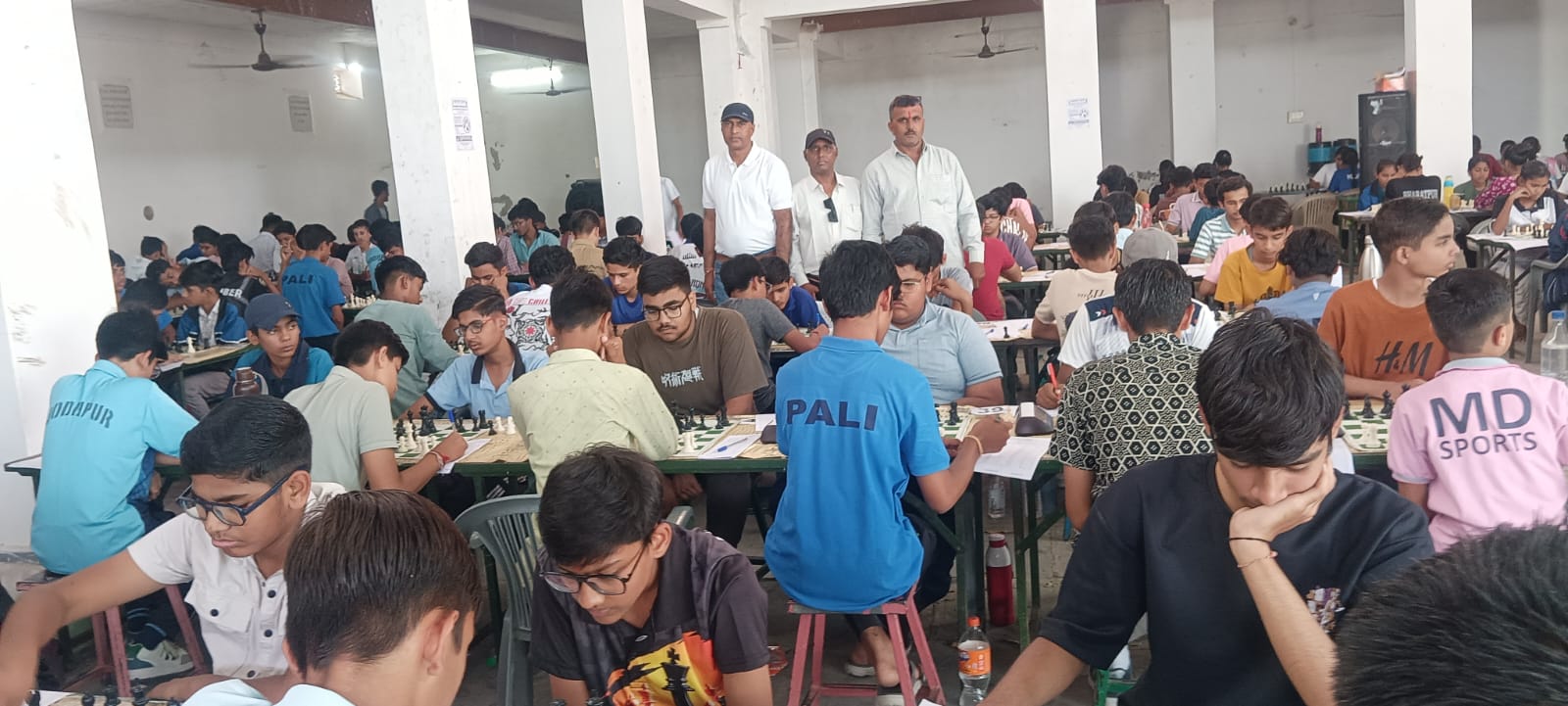 खुडाला-फालना 70वीं राज्य स्तरीय शतरंज प्रतियोगिता का तीसरा दिन