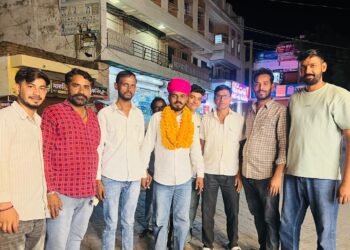 सुरेश भार्गव बने युवा कांग्रेस पाली जिला महासचिव, समर्थकों में खुशी