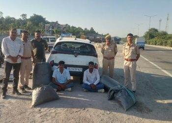 पिण्डवाडा-46.00 किलोग्राम डोडा पोस्त बरामद दो आरोपी गिरफतार