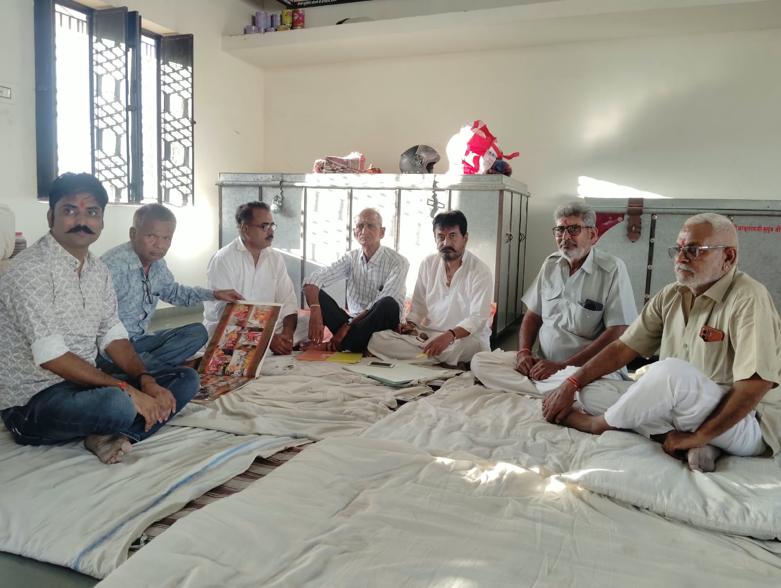 अंगाई माता विकास समिति के वार्षिक मेले के आयोजन को लेकर बैठक आयोजित