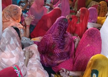 खिमेल में भजनों में दिया शक्ति की महिमा का संदेश