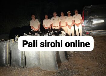 नाना पुलिस ने अवैध डोडा पोस्त से भरी स्कार्पियो पकड़ी, 462.600 किलो डोडा पोस्त जब्त