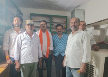 बाली- पंचायत समिति के 10 नंबर वार्ड से प्रचार शुरू
