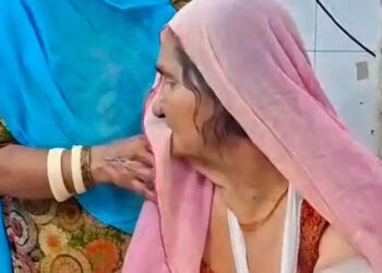 वारा सोलकियांन में बुजुर्ग महिला के दोनों हाथों पर कुत्ते ने हमला किया, घर म सो रही थी कि कुत्ते में किया अटैक