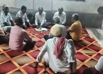 तखतगढ-पंचमुखी हनुमानजी सार्वजनिक धर्मशाला समिति की कार्यकारिणी की बैठक आयोजित