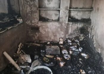 पाली-मकान में लगी आगः एक घंटे में पाया काबू,&nbsp; परिवार को सुरक्षित बाहर निकाला