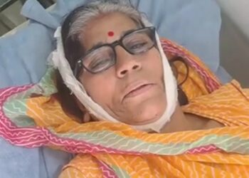 पाली-बुजुर्ग महिला के सिर पर फावड़ा माराः रेत उड़ाने को लेकर टोका था, गुस्साए युवक ने हमला किया; इलाज जारी